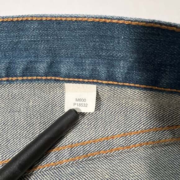 Cone Denim Mill Blue Jeans Wonderland Concepts Sample Men Indigo 34x31
